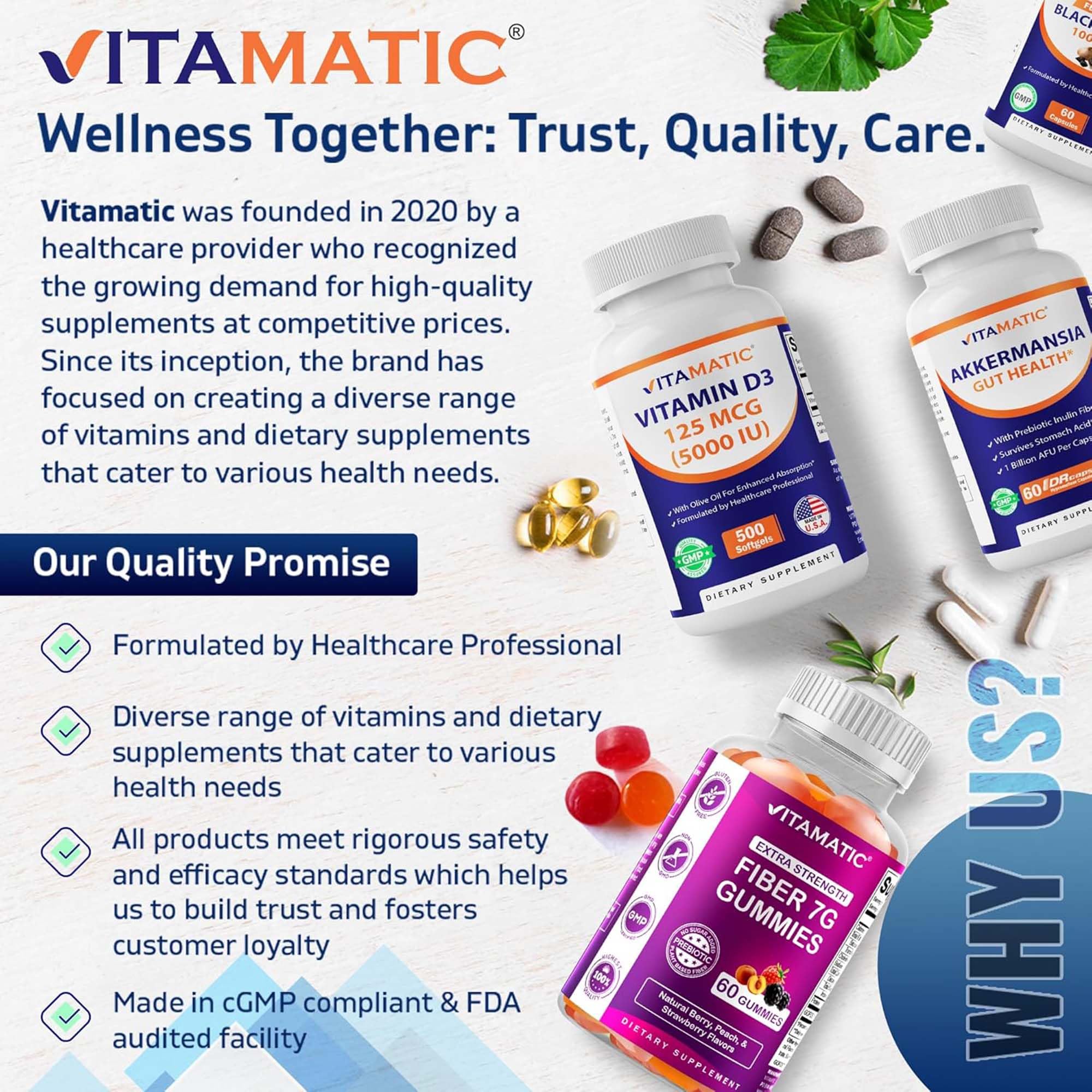 Vitamatic Turmeric Capsules showing capsule size