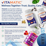 Vitamatic Turmeric Capsules showing capsule size