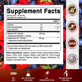 Vitamatic Valerian Gummies label showing ingredients