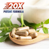 Vitamatic Valerian Root 20X Extract bottle side view
