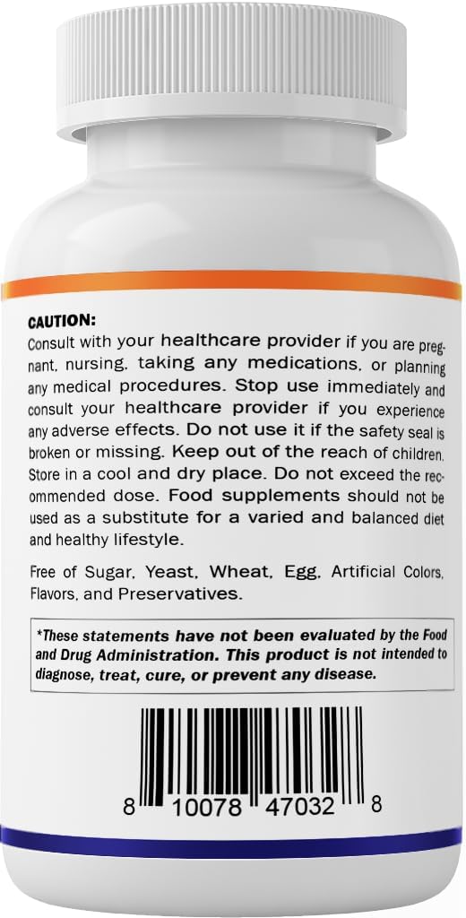 Vitamatic Vitamin B2 (Riboflavin) capsules displayed with other supplements