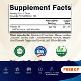 Vitamatic Vitamin B6 capsules side view