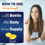 Vitamatic Vitamin D3 10000 IU Mini Softgels packaging
