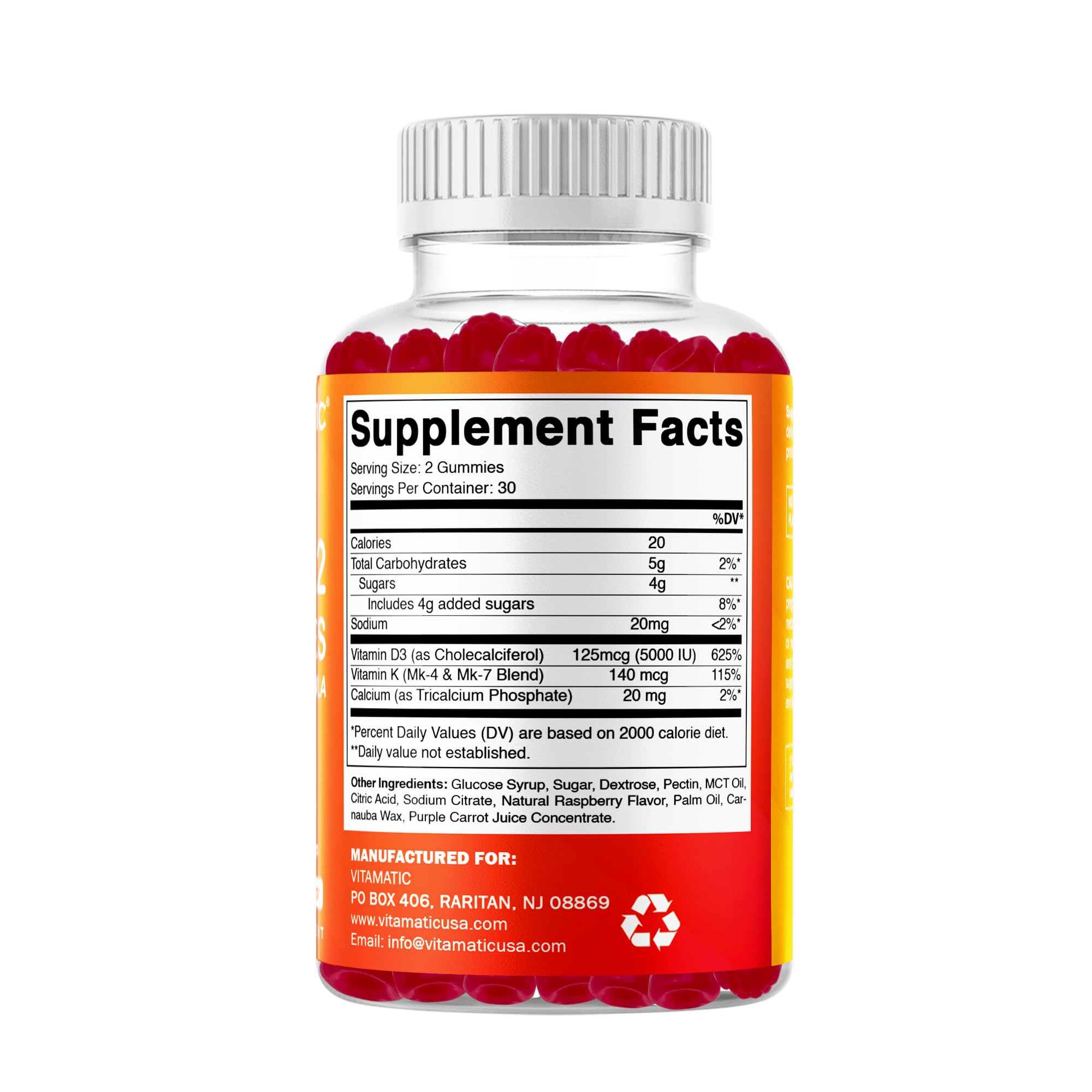 Vitamatic Vitamin D3 & K2 Gummies lifestyle scene