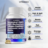 Vitamax Age Smart Fusion Supplement 20-in-1 capsules close-up