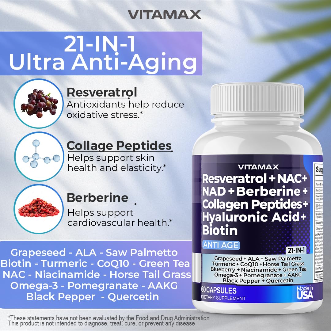 Vitamax Age Smart Fusion Supplement 20-in-1 packaging