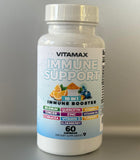 Vitamax Elderberry Supplement with Zinc side view