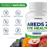 Vitamax Eye Health Supplements on a table