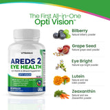 Vitamax Eye Health Supplements side view