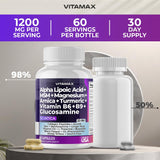 Vitamax Nerve-Plus bottle with natural background