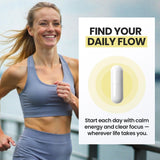 Vitamax Shilajit Capsules showing capsule size with ruler
