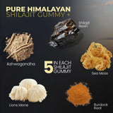 Vitamax Shilajit Gummies ingredients list