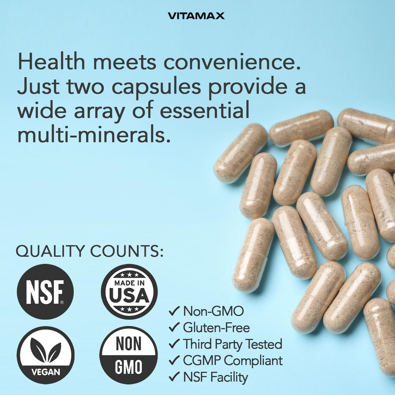 Vitamax Shilajit & Sea Moss Capsules Duo lifestyle scene