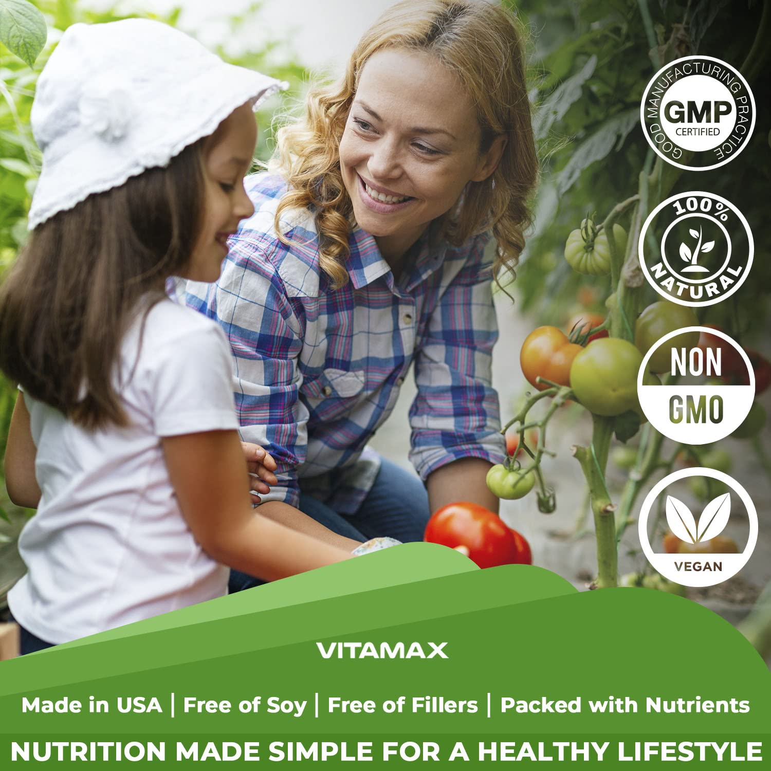 Vitamax Super Fruits & Veggies supplement in a lifestyle setting