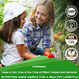 Vitamax Super Fruits & Veggies supplement in a lifestyle setting