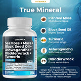 Vitamax supplement bottle with ingredient list