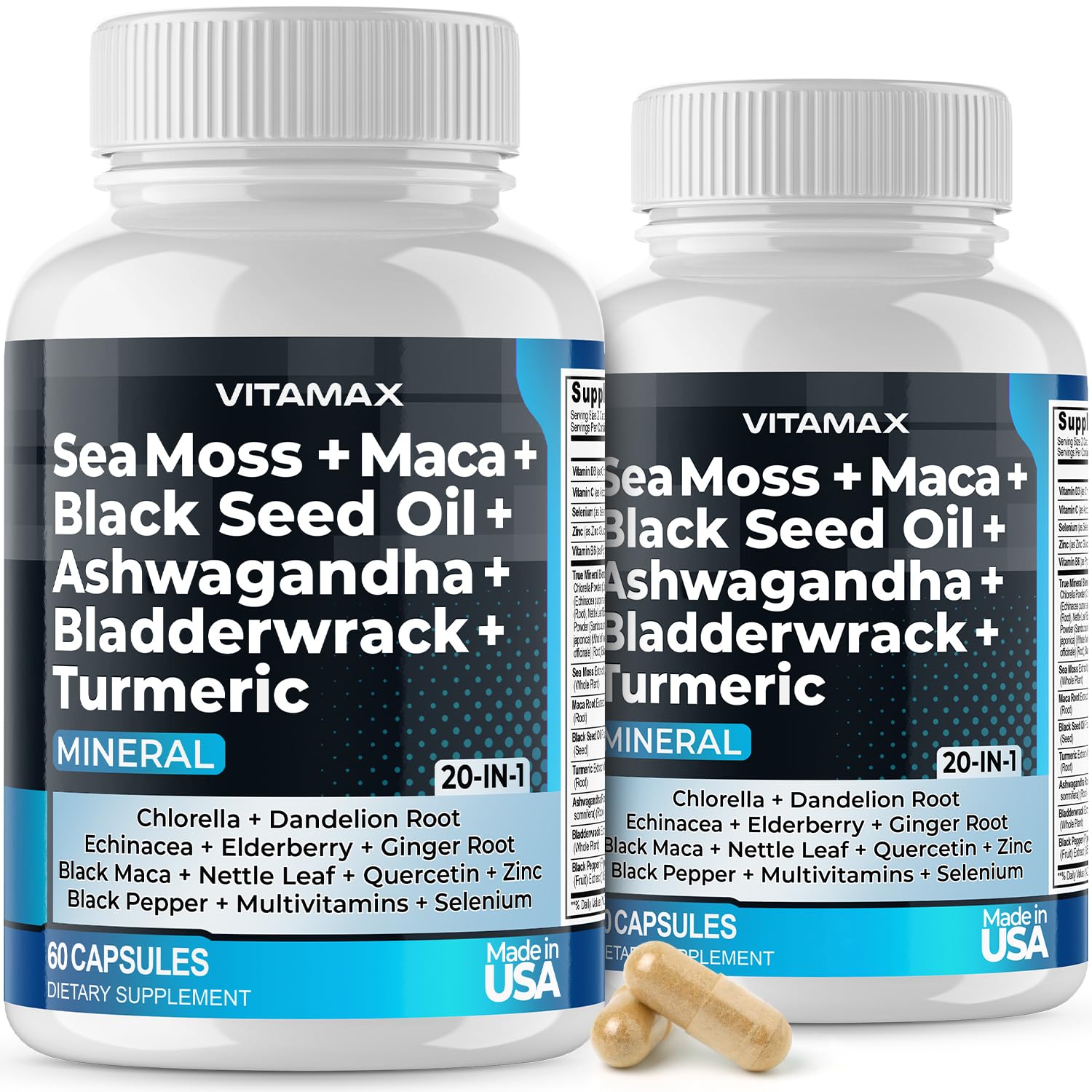 Vitamax True Mineral Blended Vitamin & Mineral Supplement front view
