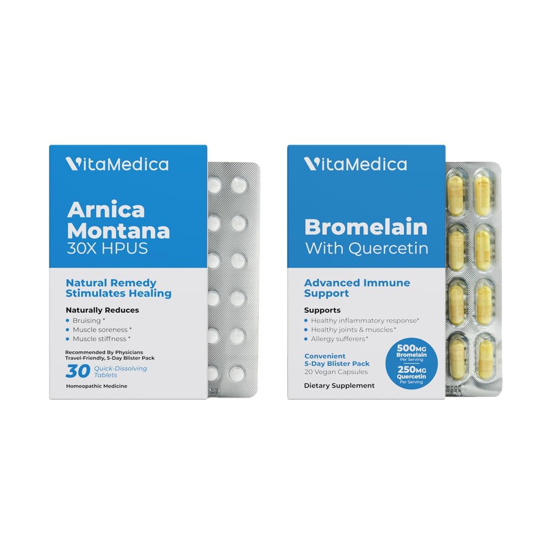 VitaMedica Bromelain Supplement 50g front view