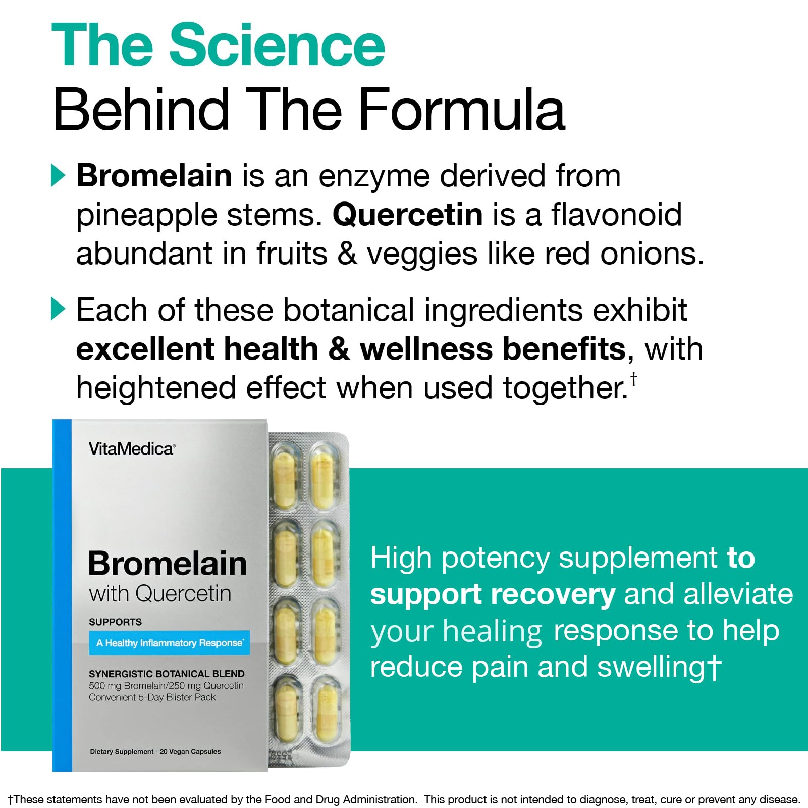 VitaMedica Bromelain Supplement ingredients list