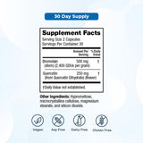 VitaMedica Bromelain with Quercetin capsules with measuring spoon