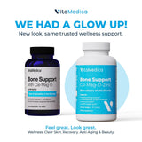 VitaMedica Calcium Magnesium Vitamin D3 supplement side view