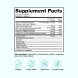 VitaMedica Clear Skin Formula 60g capsules on a wooden surface