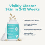 VitaMedica Clear Skin Formula 60g lifestyle scene