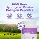 VitaMedica Collagen Peptides in a bowl with a spoon