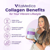 VitaMedica Collagen Peptides packaging side view
