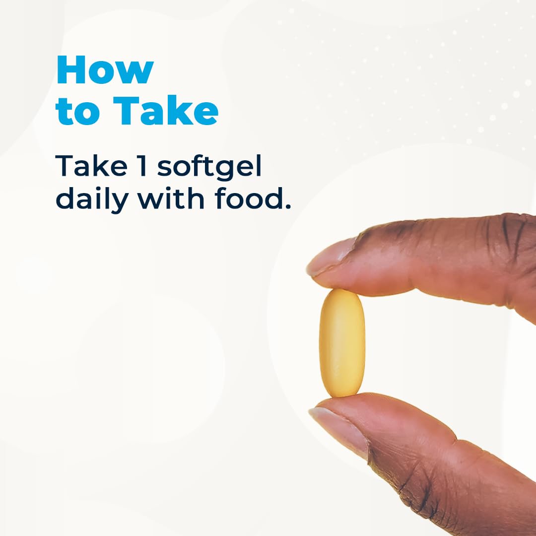 VitaMedica Omega-3 Fish Oil Softgels 750mg close-up of softgel