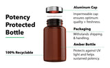 Vitamin Bounty Elderberry 5-in-1 daily wellness Support Capsules with a glass of water