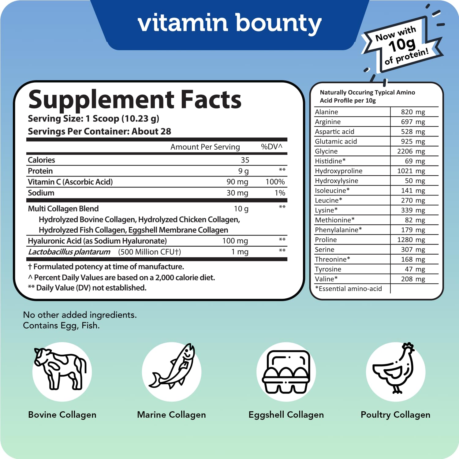 Vitamin Bounty Multi Collagen Complex 358g Powder lifestyle scene