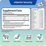 Vitamin Bounty Multi Collagen Complex Powder ingredients list