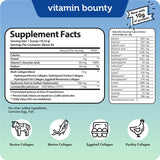 Vitamin Bounty Multi Collagen Complex Powder on a kitchen counter