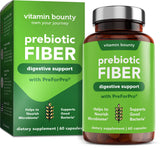Vitamin Bounty Prebiotic Fiber Capsules 60 count front view