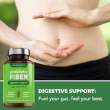 Vitamin Bounty Prebiotic Fiber Capsules close-up of capsules