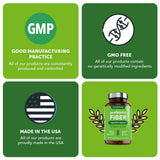 Vitamin Bounty Prebiotic Fiber Capsules with fresh fruits