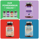 Vitamin Bounty Probiotic Acidophilus capsules in hand