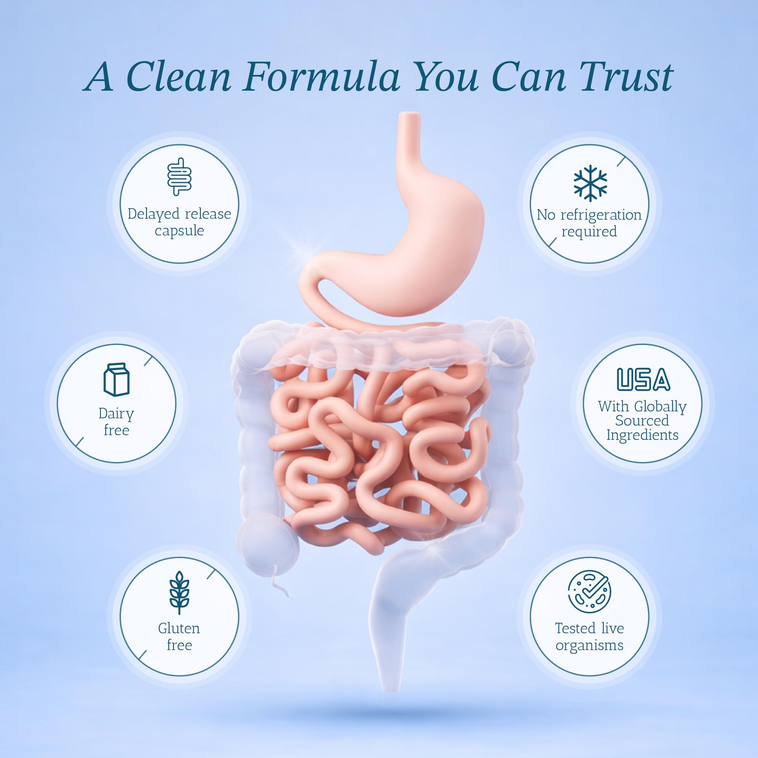 Vitamin Bounty Probiotic Supplement packaging details