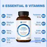 Vitamin World B-Complex 222g back view