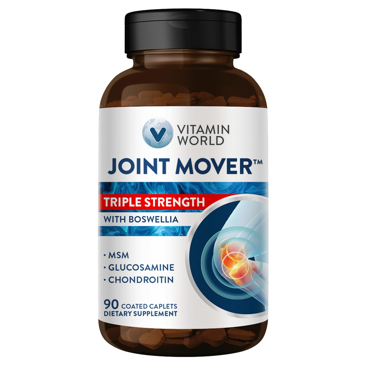 Vitamin World Chondroitin Glucosamine Supplement 200g front view
