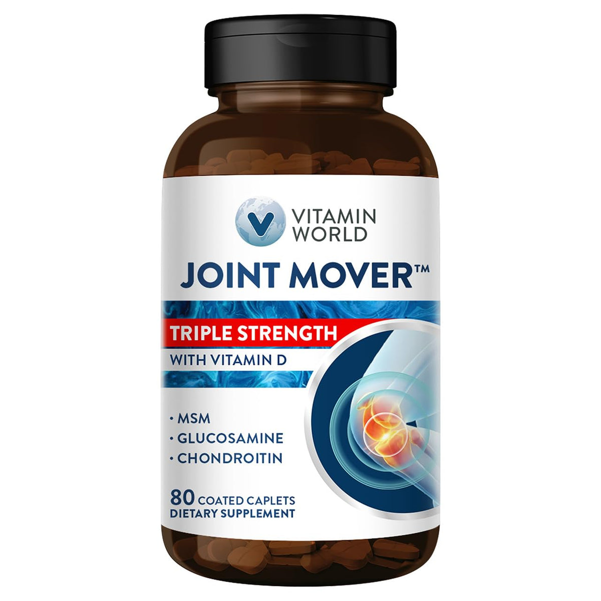 Vitamin World Chondroitin Supplement front view of packaging
