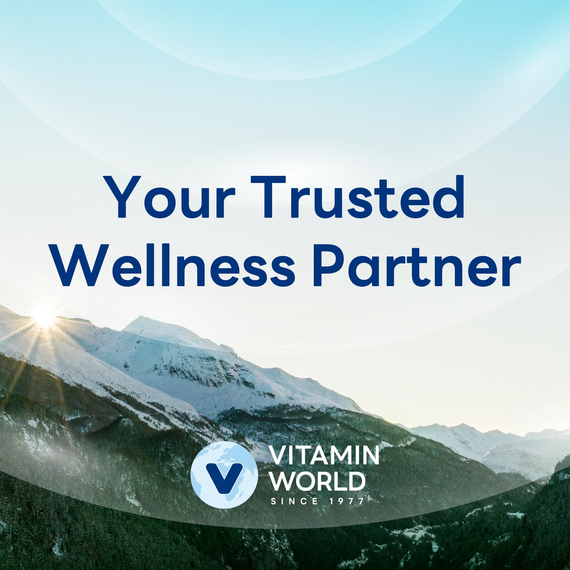 Vitamin World Omega-3 Fish Oil bottle with softgels and a measuring spoon