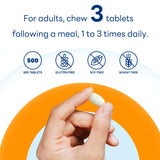 Vitamin World Papaya Enzymes Chewable Tablets ingredients list