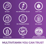 Vitamin World ULTRA 360 Women’s Multi 340g on a kitchen counter