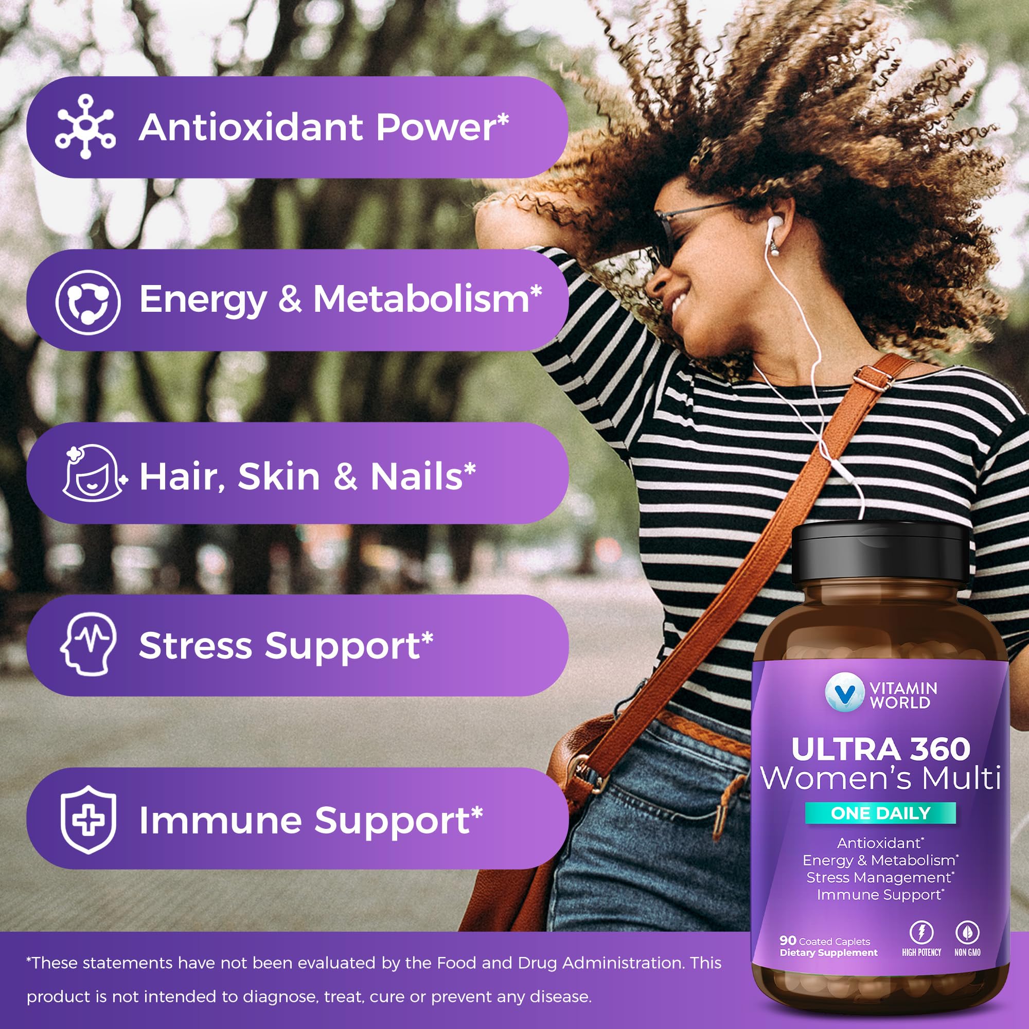 Vitamin World Ultra 360 Women’s Multi One Daily ingredients list