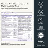 VitaminIQ Men's Whole Food Multivitamin with fresh vegetables