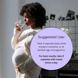 VitaminIQ Whole Food Prenatal Vitamins side view