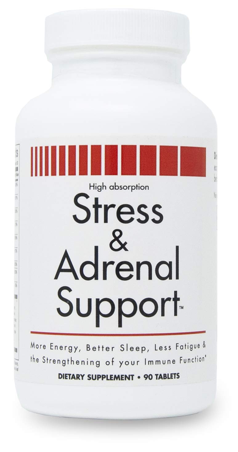 VitaminMed Stress and Adrenal Support chewable tablets front view