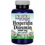 Vitamins Because Hesperidin Diosmin 180 Capsules front view